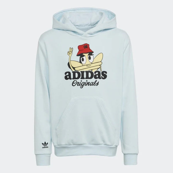 Poleron Adidas Nino Nina Unisex Celeste Originals Caricatura Cozy Kids
