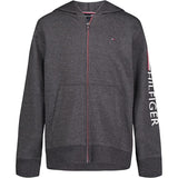 Poleron Niño Tommy Hilfiger Gris con Capucha - Cozy Kids